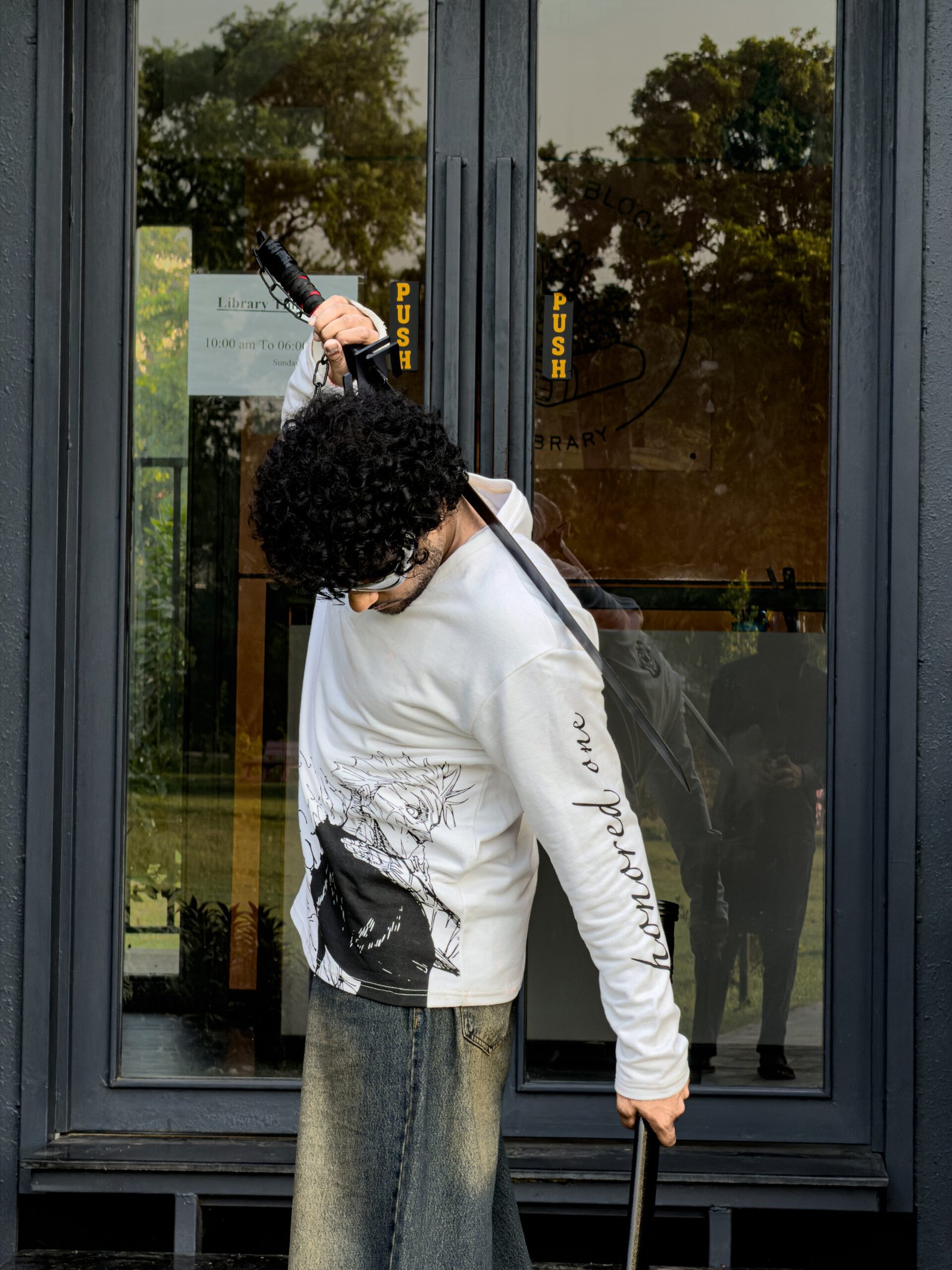 INFINITY SPLIT SWEATSHIRT - Image 4